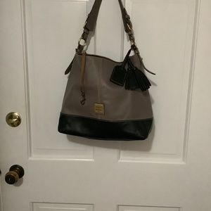Dooney & Bourke Hobo Handbag Preowned w/New Wallet & Key Fob